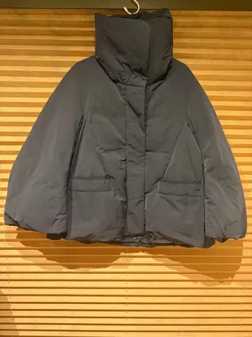 UNIQLO+J 후드 부착 네이비 다운 자켓 M