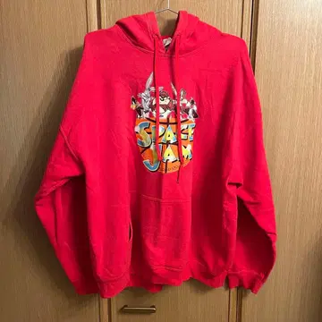 GILDAN SPACE JAM 후드티 XL 사이즈 레드