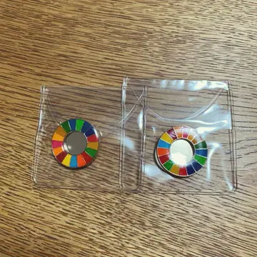 [ 미개봉 ] SDGs 마그넷 타입 배지 2개 세트
