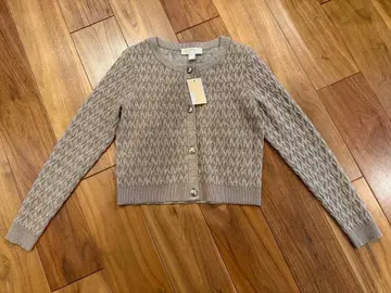 MICHAEL KORS 베이지 가디건 XS