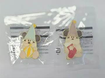 릴린린 핀배지 핀배치 스카이블루 베이지 모자 쿠키 2025