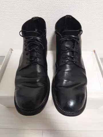 guidi 앵클 부츠 guidi 레이스업 코도반