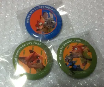 주토피아 2 팝업스토어 닉 주디 캔뱃지