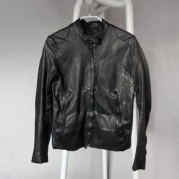 sissi 가죽 자켓 블랙