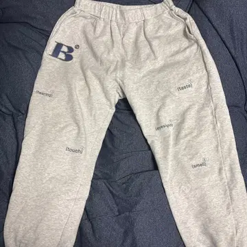 BECK and call 그레이 스웨트 팬츠 L