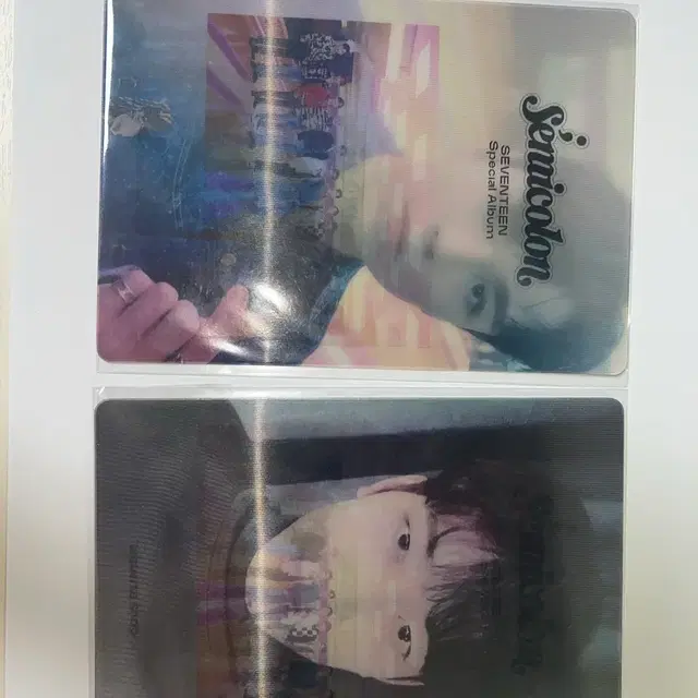 세븐틴 세미콜론 앨범 특전 렌티큘러 버논 원우