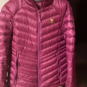 CAMEL 퍼플 다운 자켓