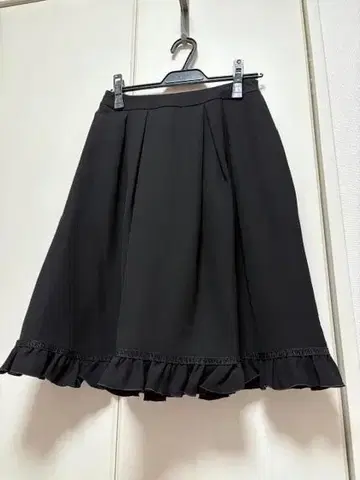 TO BE CHIC 포근한 성숙 큐트 프릴 스커트