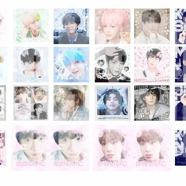 [2차예판open] (3배) 방탄 비공굿 판스 포카 포토매틱 부적 bts