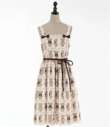 axes femme kawaii 플러피 베어 점프 스커트 시로