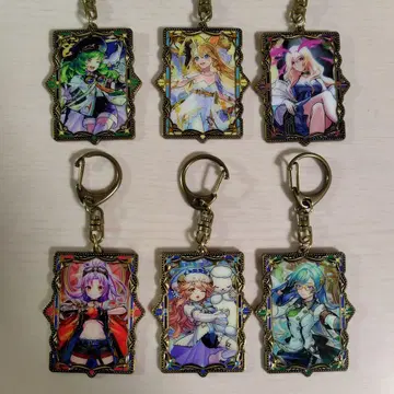 몬스터 스트라이크 컬렉션 메탈 키링 천사 시리즈