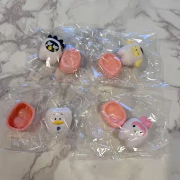 산리오 이가 되었습니다 가챠폰 캡슐 토이 4개 세트