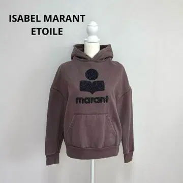 ISABEL MARANT ETOILE 로고 자수 후드티 맨투맨