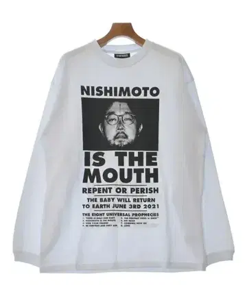NISHIMOTO IS THE MOUTH 티셔츠 커트앤소 남성용
