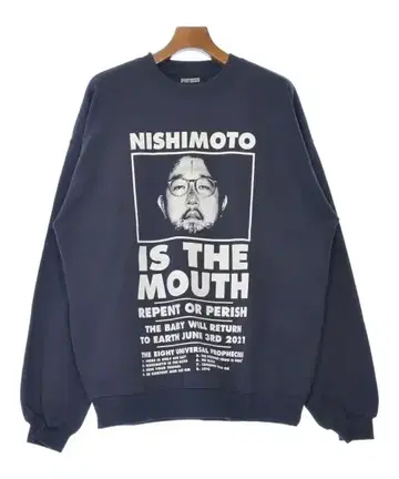 NISHIMOTO IS THE MOUTH 맨투맨 남성용