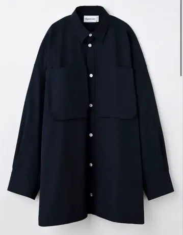2025AW 나곤스탠스 빅 셔츠 네이비