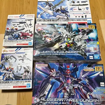 HG 건담 프라모델 빌드계 세트 B