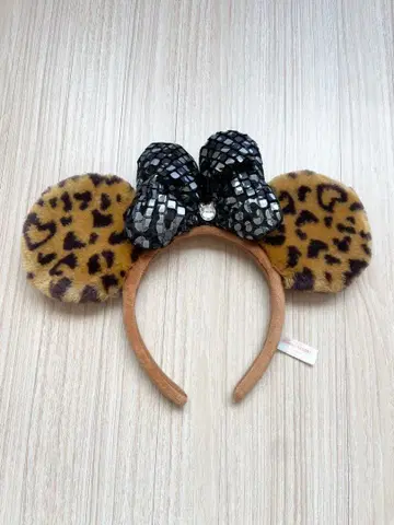 [ 새상품급 ] 레어 레오파드 무늬 미니 머리띠