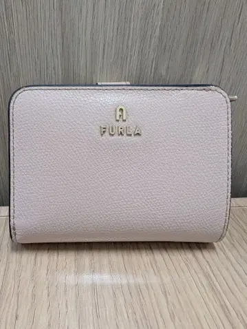 FURLA 훌라 핑크 접이식 지갑