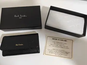 Paul Smith 키케이스 새상품급 블랙 x 블루 부속품 완비 정품
