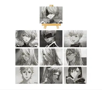 [ 미개봉 새상품 ] NieR:Automata 트레이딩 미니 캔버스 보드