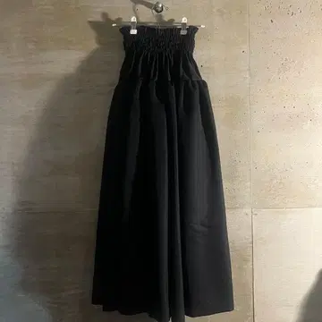 LITMUS herpraha 롱 스커트 블랙