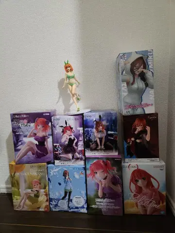 5등분의 신부 피규어 9개 세트 덤 포함