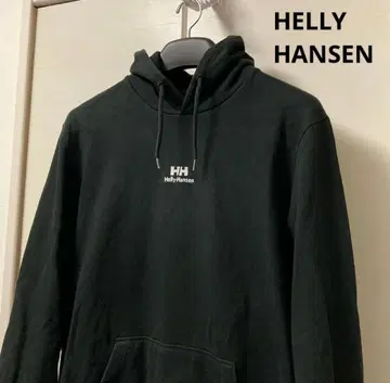 헬리한센 센터 로고 후드티 남성용 XL