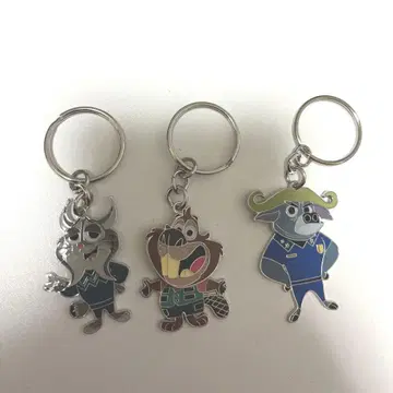 주토피아2 시크릿 키링 3개 세트