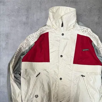 90s vintage DESCENTE 나일론 자켓 원포인트 로고