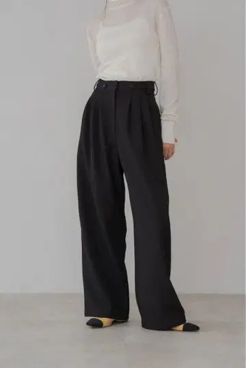 regleam 쓰리턱 그루카 팬츠 PANTS 와이드 팬츠