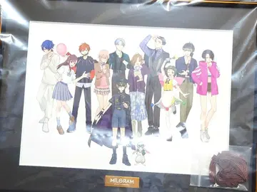 [ 12/16일까지 판매 ] 밀그램 캐릭터 파인그래프 복권메이트