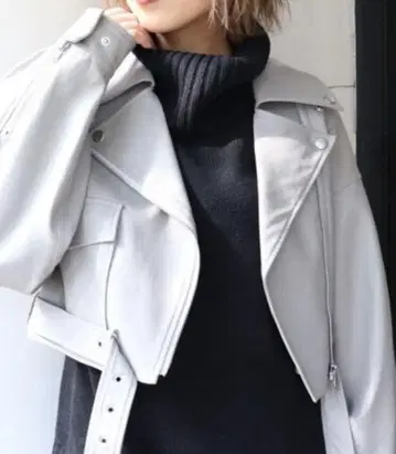 MURUA 그레이 숏 기장 자켓 FREE 사이즈