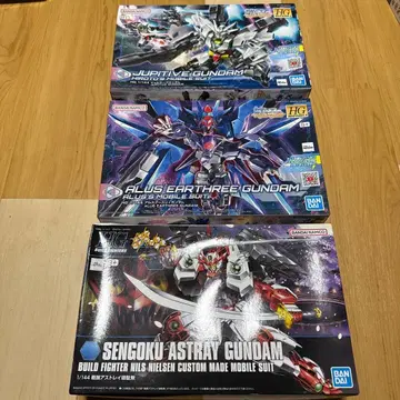 HG 빌드계 건담 프라모델 3세트 C2