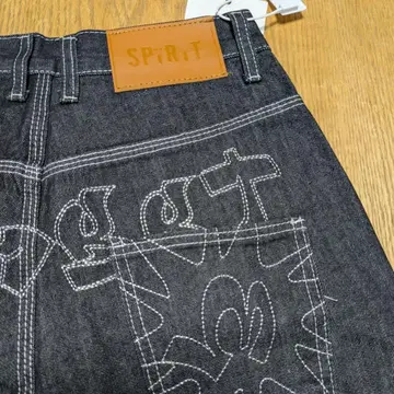 배기 데님 M 사이즈