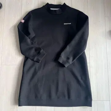 BRIEFING 블랙 원피스 L 3D 로고 새상품급입니다