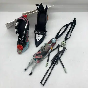 디즈니 스토어 오너먼트 잭 샐리 신발 크리스마스