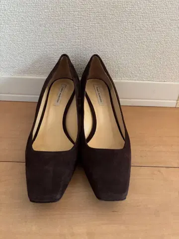 FABIO RUSCONI 스웨이드 스퀘어토 펌프스