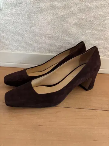 FABIO RUSCONI 스웨이드 스퀘어토 펌프스