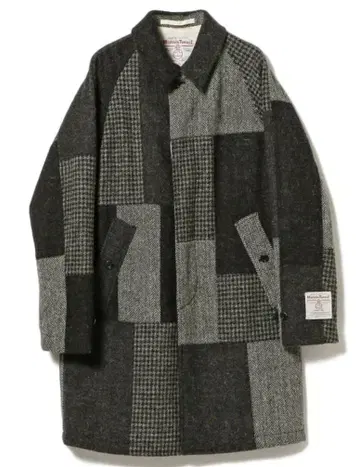 남성용 해리스 트위드 코트