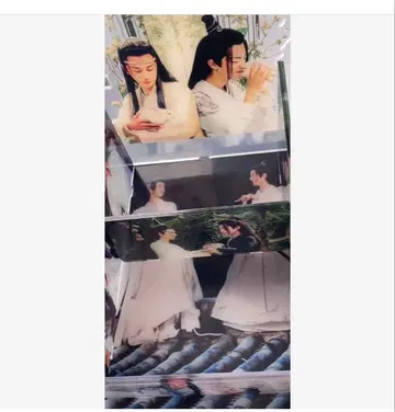 진정령 샤오잔 왕이보 섭장 낭언 아크릴 수납 박스