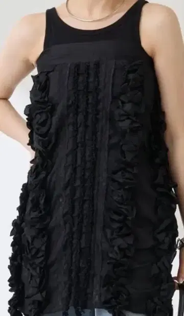 crinkle crinkle crinkle 랩 스커트 ( 블랙 )