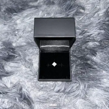 AVALANCHE 실버 다이아몬드 컷 한쪽 귀걸이