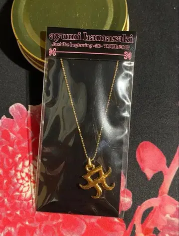 하마사키 아유미 목걸이 골드