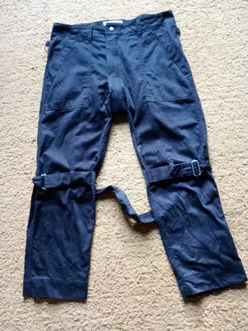 PEEL&LIFT bondage trousers 본지티 팬츠 블랙 S