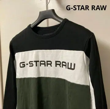 G-STAR RAW 지스타로우 가슴 로고 맨투맨 남성용 L