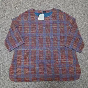 TABASA 타바사 멀티 컬러 체크 튜닉 파파스