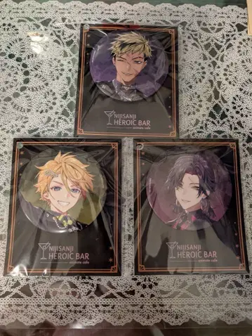 니지산지 EN Krisis 애니메이트 카페 BIG 캔뱃지