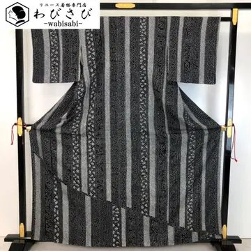 코몬 총시보리 세로 줄무늬 모노톤 K-5516