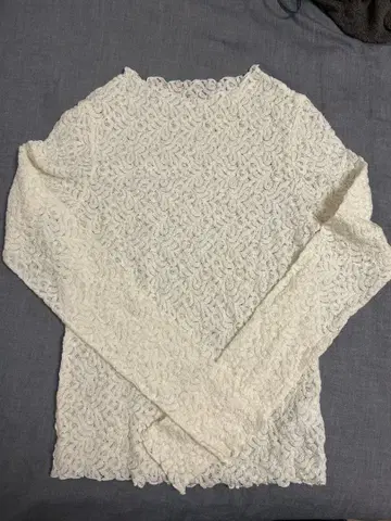 [ 미사용 새상품 ] 25AW IENA 페이즐리 레이스 풀오버